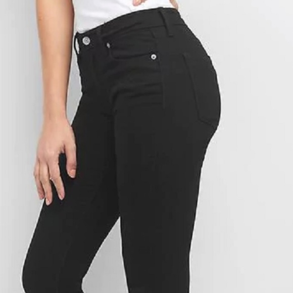 GAP Denim - Gap Mid Rise Sculpt Skinny Jeans 28 Tall 6T v743